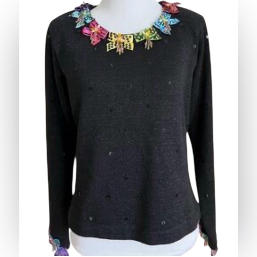 EUC Vintage Bow Ties Small Sequin Design Options by Philip & Jane Gordon